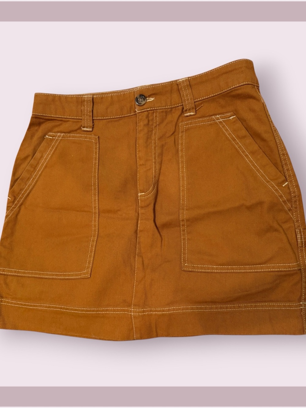 Old Navy Rust Utility Mini Skirt - Picture 3 of 5